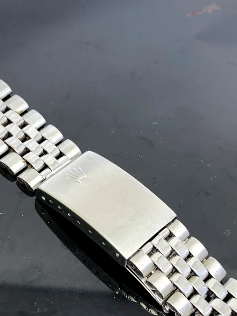 Rolex Datejust Men's Jubilee Bracelet Stainless Steel Vintage Band 20mm Lug 55